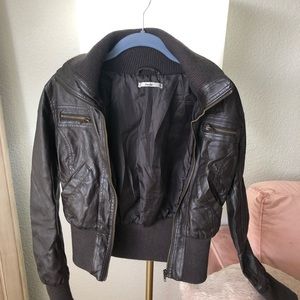 Beautiful dark brown short jacket